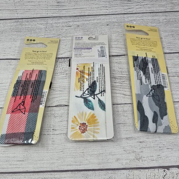 NWT Copper Pearl Set‎ of 3 Baby Girl Knit Headbands - Picture 5 of 5